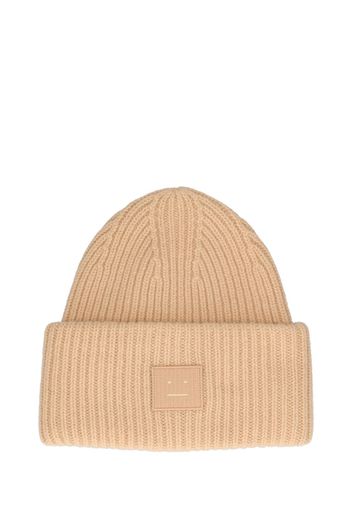 Cappello Beanie Pansie Face In Lana