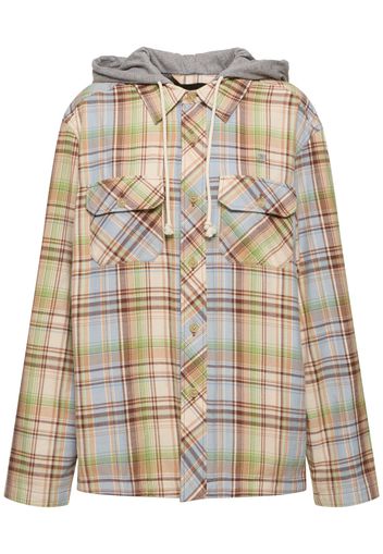 Ollier Check Cotton Canvas Jacket