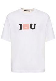 T-shirt Exford I Face You In Cotone Con Stampa
