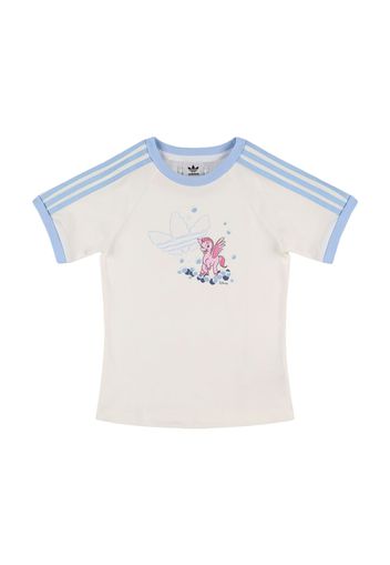 T-shirt In Jersey Di Cotone Con Stampa Walt Disney