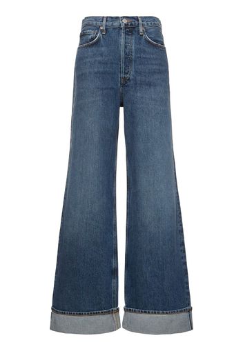 Jeans Baggy Fit Dame In Cotone Organico