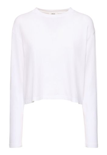 T-shirt Cropped Mason In Cotone Organico