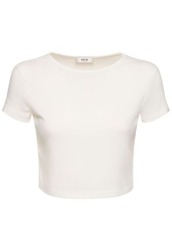 T-shirt Savannah In Jersey Di Misto Modal