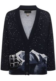 Cardigan Nowhere In Maglia Di Misto Lana