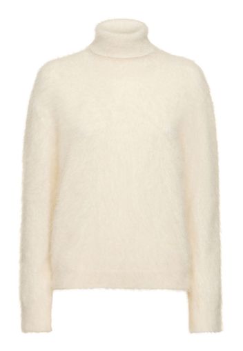 Maglia Collo Alto In Misto Mohair