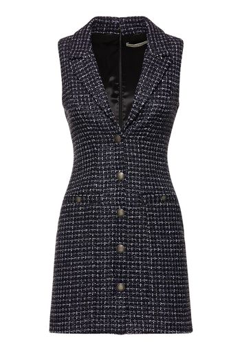 Vestito In Tweed Con Paillettes