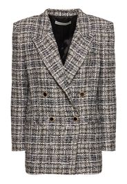 Blazer Oversize In Tweed Di Lurex Check