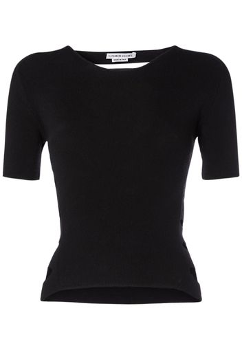 Top In Maglia Di Misto Viscosa