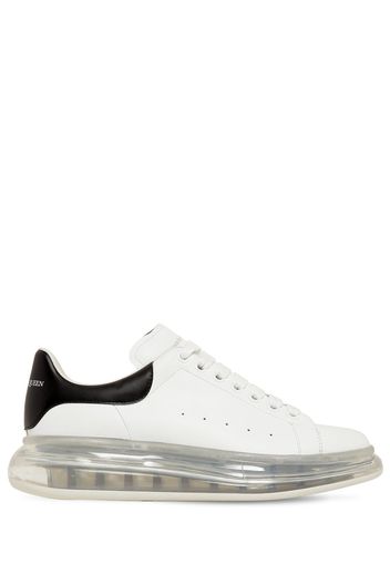 Sneakers "air Sole" In Pelle Con Platform 45mm