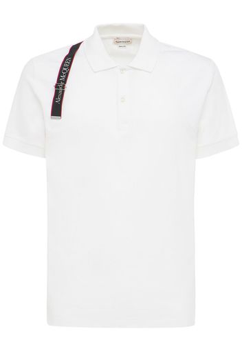 Polo In Cotone Con Logo