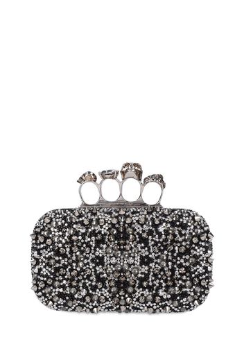 Pochette Skull Four Ring Con Decorazioni