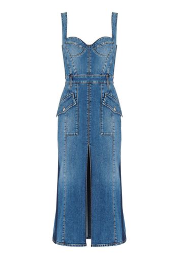 Vestito Midi In Denim