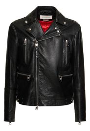 Giacca Biker In Pelle