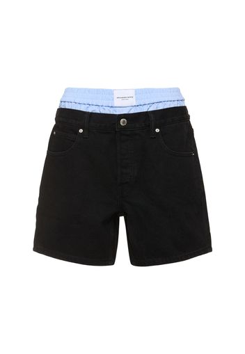 Cotton Shorts W/boxers