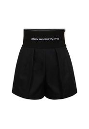 Shorts In Cotone Con Logo