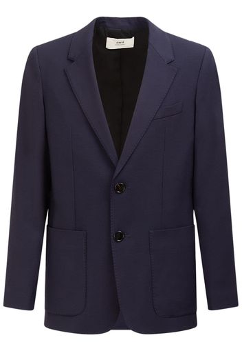 Blazer Monopetto In Misto Viscosa