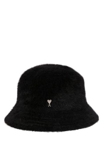 Cappello Bucket Fluffy In Lana E Acrilico