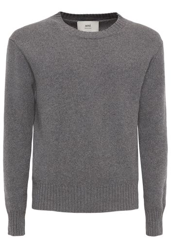 Pullover In Cashmere Con Logo Adc