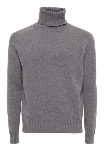 Maglia Adc Collo Alto In Cashmere E Lana