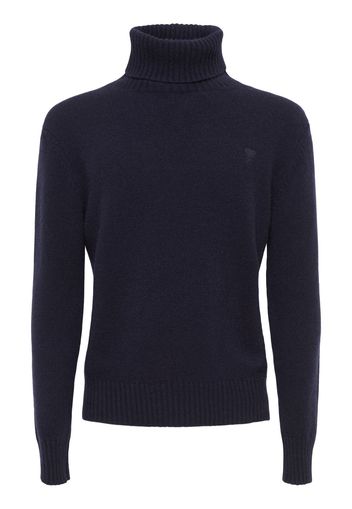 Maglia Adc Collo Alto In Cashmere E Lana