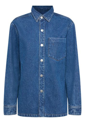 Giacca In Denim Di Cotone