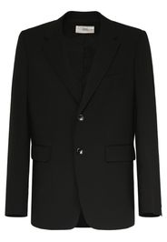 Blazer In Twill Di Misto Lana