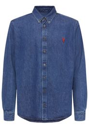 Camicia Adc In Denim Con Bottoni