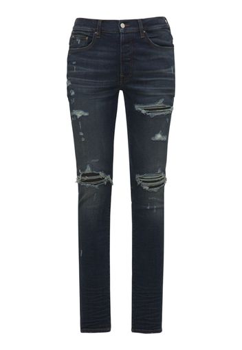 Jeans Tapered Fit "mx1" In Denim Di Cotone 15cm