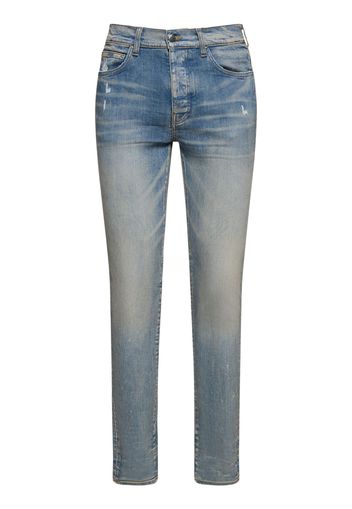 Jeans "stack" In Denim Di Cotone 15cm