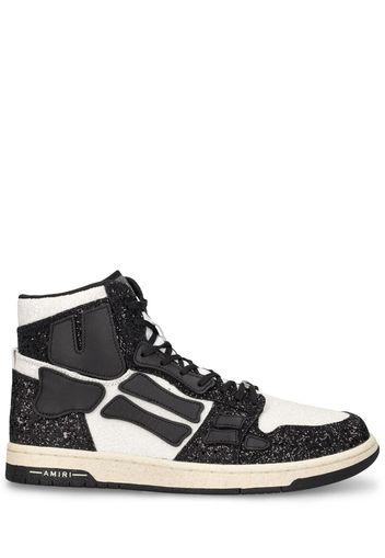 Sneakers High Top Skel Con Glitter