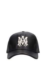 Cappello Baseball Ma In Pelle Con Logo