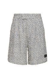 Shorts In Tweed Di Misto Cotone Bouclé