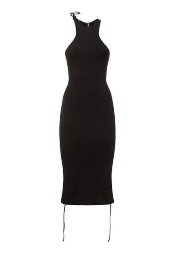 Sculpting Jersey Midi Dress