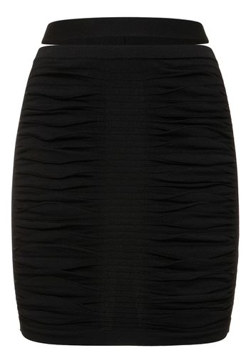 X-ray Viscose Blend Knit Mini Skirt