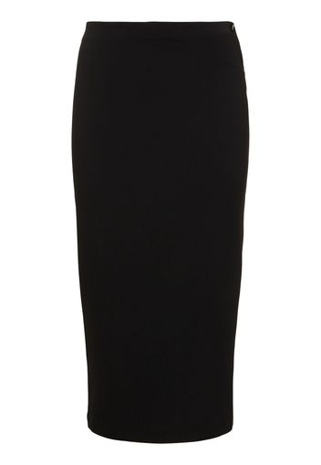 Technical Split Midi Skirt