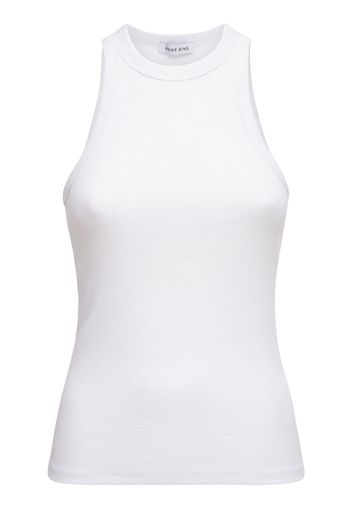 Tank Top Eva In Jersey Di Cotone A Costine