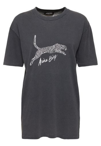 T-shirt Walker Spotted Leopard In Cotone