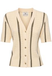 Cardigan In Cotone E Viscosa