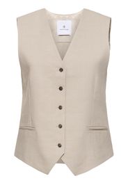 Gilet In Misto Lino