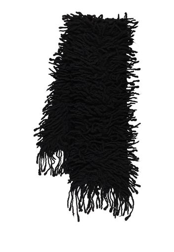 Sanra Felted Wool Fringed Stole