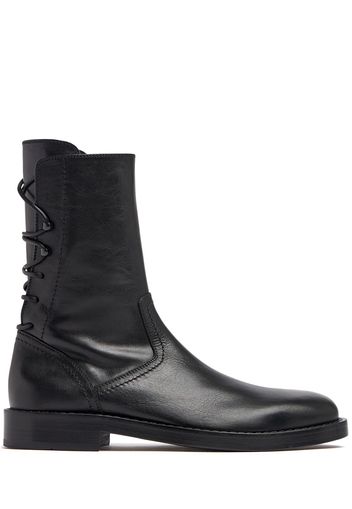 Heiko Laced Back Ankle Boots