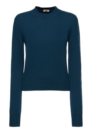 Marina Cashmere Crewneck Sweater