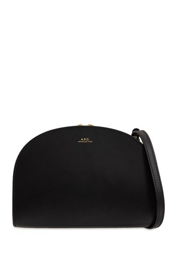 Borsa Demi Lune Clutch In Pelle