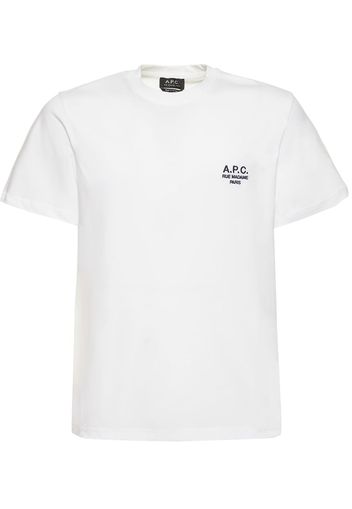 T-shirt In Cotone Organico Con Logo