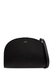 Borsa Demi Lune Clutch In Pelle