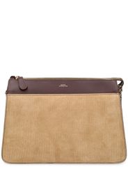 Pochette Diamond Frame In Pelle