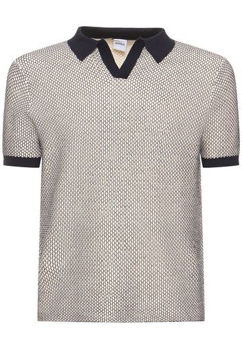 Polo Regular Fit In Maglia Di Cotone