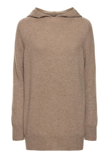 Maglia In Cashmere Con Cappuccio