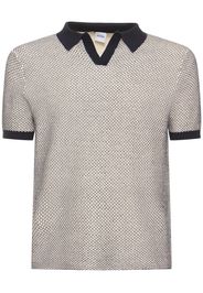 Polo Regular Fit In Maglia Di Cotone