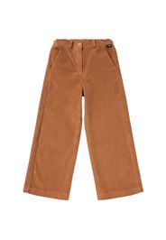 Pantaloni In Cotone Millerighe Stretch